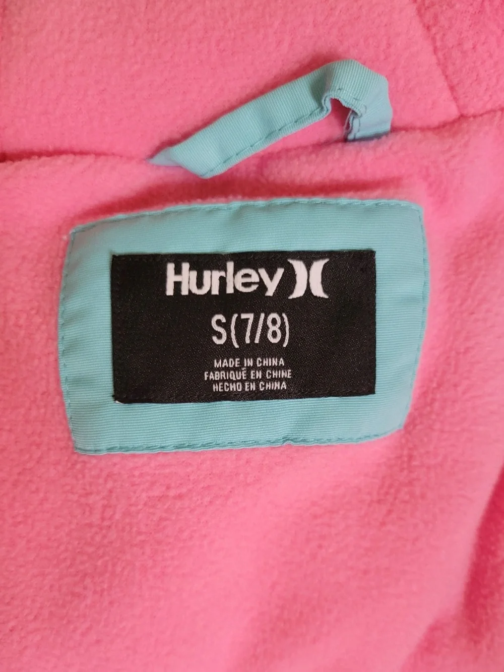 Hurley Girls Snow Jacket - 7/8